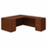 HONVW076LC1Z9JJ Arrive Single Pedestal Veneer Desk, Left, Henna Cherry, 72w x 36d x 29-1/2h By HON COMPANY