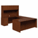 HONVW076RC1Z9JJ Arrive Single Pedestal Veneer Desk, Right, Henna Cherry, 72w x 36d x 29-1/2h By HON COMPANY
