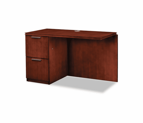 HONVW182LC1Z9JJ Arrive Left Return For Right Pedestal Desk, 48w x 24d x 29-1/2h, Henna Cherry By HON COMPANY