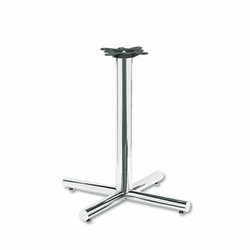 HONXSP26CHR Single Column Steel Base, 26w x 26d x 27-7/8h, Chrome By HON COMPANY