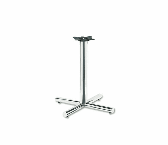 HONXSP26CHR Single Column Steel Base, 26w x 26d x 27-7/8h, Chrome By HON COMPANY