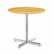 HONXSP26CHR Single Column Steel Base, 26w x 26d x 27-7/8h, Chrome By HON COMPANY