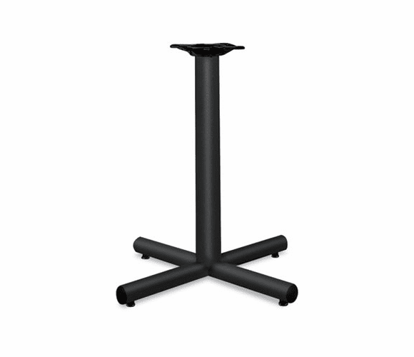 HONXSP26P Single Column Steel Base, 26w x 26d x 27-7/8h, Black By HON COMPANY