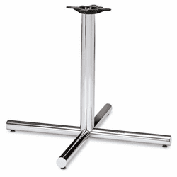 HONXSP36CHR Single Column Steel Base, 36w x 36d x 27-7/8h, Chrome By HON COMPANY