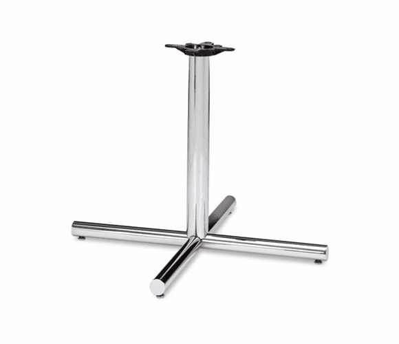 HONXSP36CHR Single Column Steel Base, 36w x 36d x 27-7/8h, Chrome By HON COMPANY