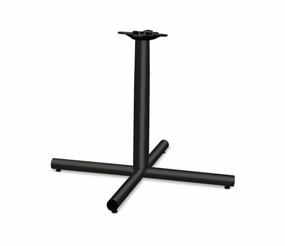 HONXSP36P Single Column Steel Base, 36w x 36d x 27-7/8h, Black By HON COMPANY