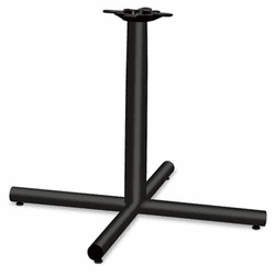 HONXSP36P Single Column Steel Base, 36w x 36d x 27-7/8h, Black By HON COMPANY