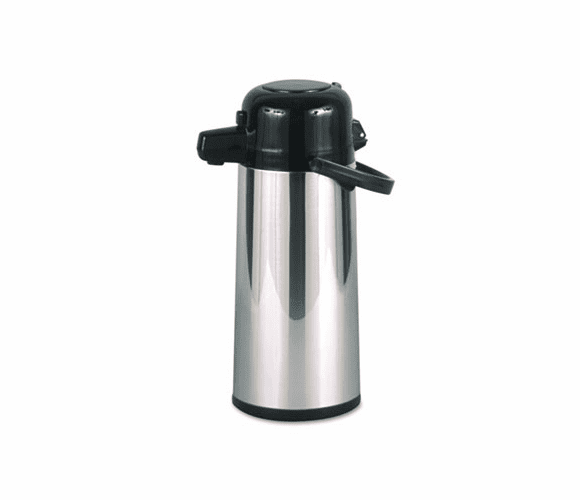 HORPAE22B Commercial Grade 2.2 Liter Airpot, w/Push-Button Pump, Stainless Steel By HORMEL CORP