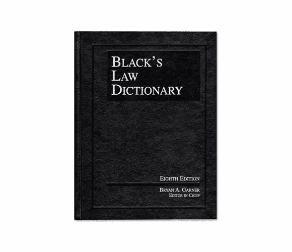 HOUH48112 Black's Law Dictionary, Hardcover, 1,738 Pages By HOUGHTON MIFFLIN COMPANY