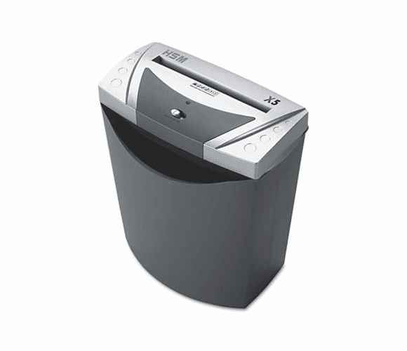 HSM1004 shredstar X5 Light-Duty Cross-Cut Shredder, 7 Sheet Capacity By HSM OF AMERICA, LLC