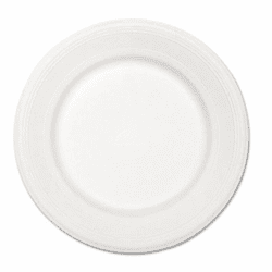 HTMVENTURECT Paper Dinnerware, Plate, 10-1/2" Diameter, White, 500/Carton By HUHTAMAKI