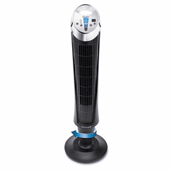 HWLHY108 QuietSet 8-Speed Whole Room Tower Fan, Black By HONEYWELL ENVIRONMENTAL