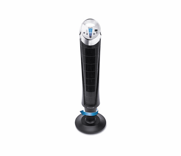 HWLHY108 QuietSet 8-Speed Whole Room Tower Fan, Black By HONEYWELL ENVIRONMENTAL