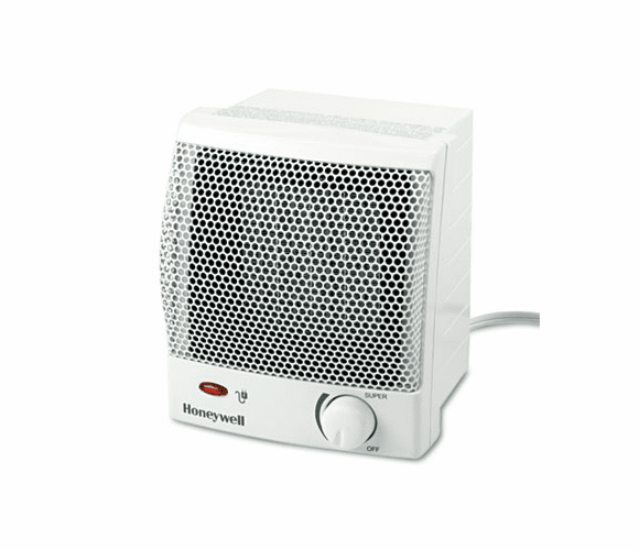 HWLHZ315 Quick Heat 1500W Ceramic Heater, Plastic Case, 6-1/2w x 6-1/4d x 7-1/4h By HONEYWELL ENVIRONMENTAL