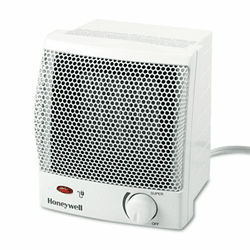HWLHZ315 Quick Heat 1500W Ceramic Heater, Plastic Case, 6-1/2w x 6-1/4d x 7-1/4h By HONEYWELL ENVIRONMENTAL