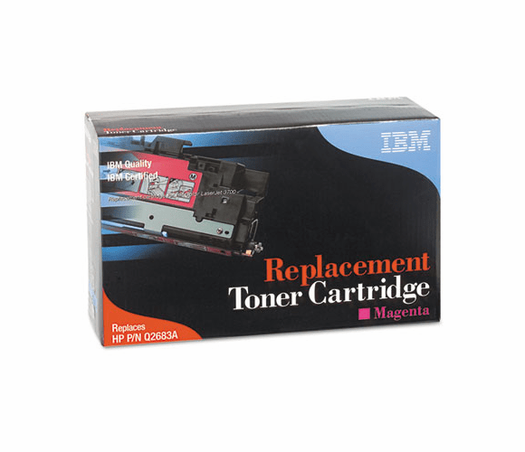 IBMTG95P6494 TG95P6494 Compatible Remanufactured Toner, 6000 Page-Yield, Magenta By IBM