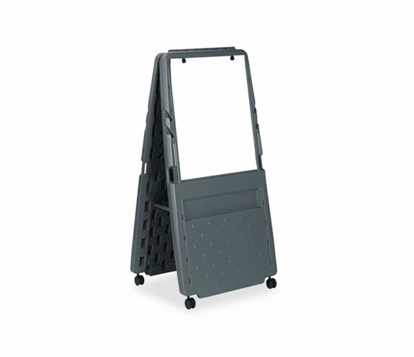 ICE30137 Presentation Flipchart Easel, Resin, 33w x 28d x 73h, Charcoal By ICEBERG ENTERPRISES