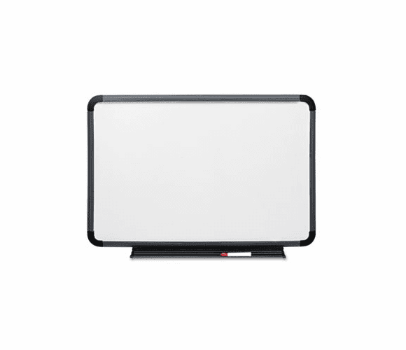 ICE37069 Ingenuity Dry Erase Board, Resin Frame with Tray, 66 x 42, Charcoal By ICEBERG ENTERPRISES