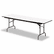 ICE55217 Premium Wood Laminate Folding Table, Rectangular, 60w x 30d x 29h, Gray By ICEBERG ENTERPRISES