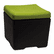ICE64538 Otto File Ottoman, 18w x 18d x 17-1/4h, Green/Black By ICEBERG ENTERPRISES