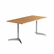 ICE65029 Officeworks Rectangular Table Top, 60w x 30d, Light Oak By ICEBERG ENTERPRISES