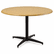 ICE65034 OfficeWorks Round Table Top, 42" Diameter, Light Oak By ICEBERG ENTERPRISES