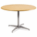 ICE65034 OfficeWorks Round Table Top, 42" Diameter, Light Oak By ICEBERG ENTERPRISES