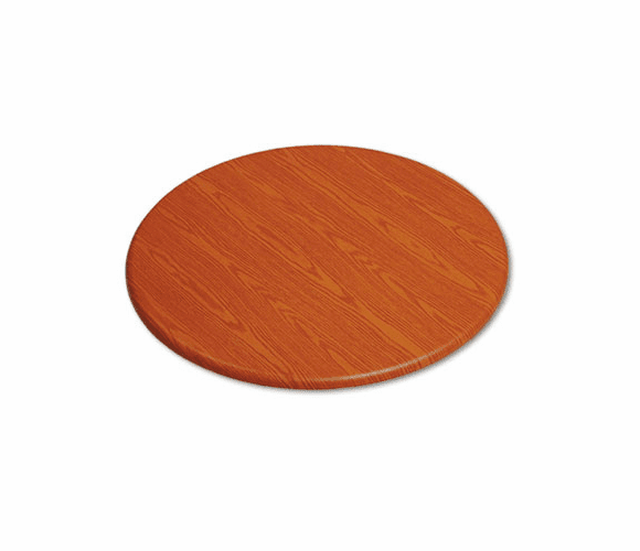 ICE65036 OfficeWorks Round Table Top, 42" Diameter, Cherry By ICEBERG ENTERPRISES