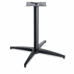 ICE65045 OfficeWorks Round Table Base, 31w x 28h, Black By ICEBERG ENTERPRISES