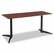 ICE65058 OfficeWorks Training Table Top, Rectangular, 60 x 23-1/2d, Mahogany By ICEBERG ENTERPRISES