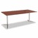 ICE65078 OfficeWorks Rectangular Table Top, 72w x 36d, Mahogany By ICEBERG ENTERPRISES