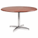 ICE65088 OfficeWorks Round Table Top, 48" Diameter, Mahogany By ICEBERG ENTERPRISES