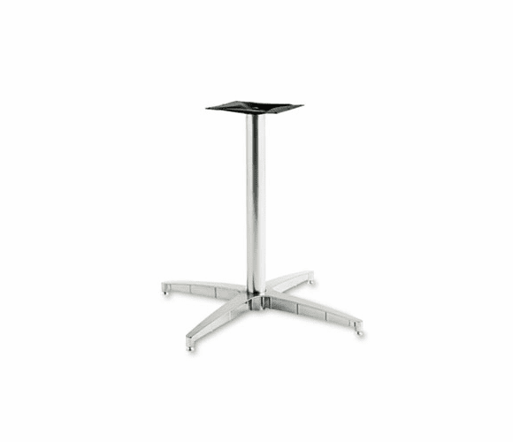 ICE65145 OfficeWorks Round Table Base, 31w x 28h, Chrome Finish By ICEBERG ENTERPRISES