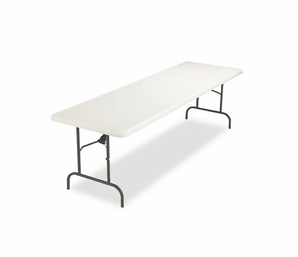 ICE65233 IndestrucTable TOO 1200 Series Resin Folding Table, 96w x 30d x 29h, Platinum By ICEBERG ENTERPRISES