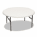 ICE65263 IndestrucTable TOO 1200 Series Resin Folding Table, 60 dia x 29h, Platinum By ICEBERG ENTERPRISES