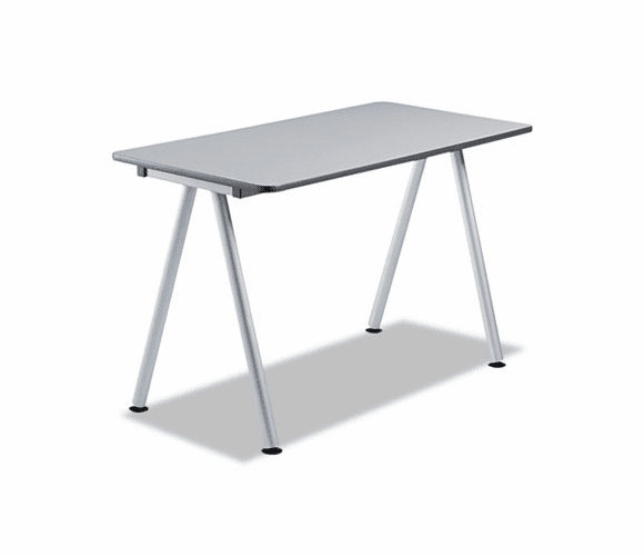 ICE68207 OfficeWorks Teaming Table Top, 48w x 24d, Gray By ICEBERG ENTERPRISES