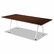 ICE68224 OfficeWorks Teaming Table Top, 72w x 36d, Walnut By ICEBERG ENTERPRISES