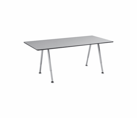 ICE68227 OfficeWorks Teaming Table Top, 72w x 36d, Gray By ICEBERG ENTERPRISES