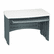 ICE73002 SnapEase 46" Computer Desk, Resin, 46w x 28d, Charcoal/Silver By ICEBERG ENTERPRISES