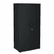 ICE92571 OfficeWorks Resin Storage Cabinet, 36w x 22d x 72h, Black By ICEBERG ENTERPRISES