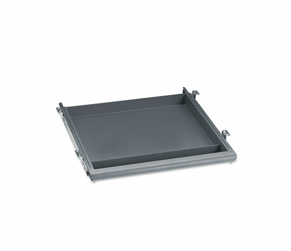 ICE95452 Aspira Utility Drawer, 14w x 14-1/2d x 1-1/2h, Charcoal By ICEBERG ENTERPRISES