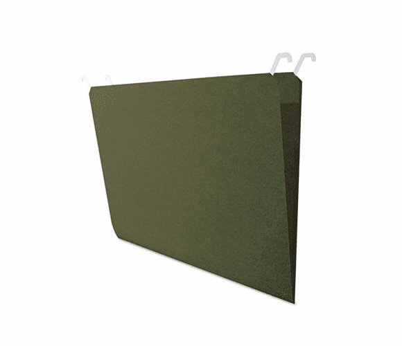 IDEFT07043 Hanging File Folders with Innovative Top Rail, Legal, Green, 20/Pack By IDEASTREAM CONSUMER PRODUCTS