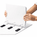 IDESNS01703 Gapless Loop Ring View Binder, 11 x 8-1/2, 4" Capacity, White By IDEASTREAM CONSUMER PRODUCTS