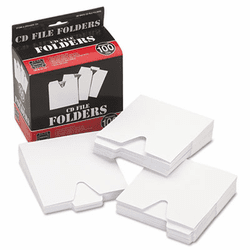 IDEVZ01096 CD File Folders, 100/Pack By IDEASTREAM CONSUMER PRODUCTS