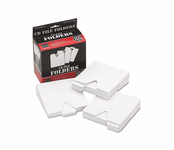 IDEVZ01096 CD File Folders, 100/Pack By IDEASTREAM CONSUMER PRODUCTS