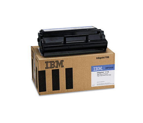 IFP28P2420 28P2420 High-Yield Toner, 6000 Page-Yield, Black By IBM