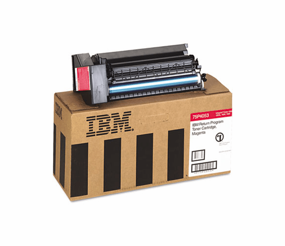 IFP75P4053 75P4053 Toner, 6000 Page-Yield, Magenta By IBM