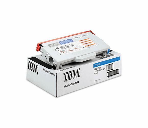 IFP75P5427 75P5427 Toner, 6600 Page-Yield, Cyan By IBM