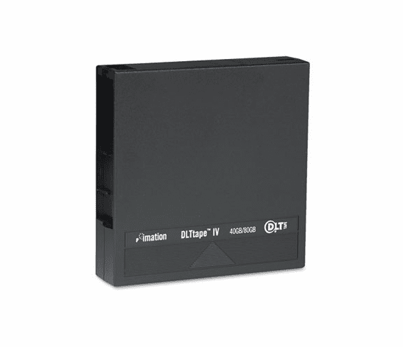 IMN11776 1/2" DLT-4 Cartridge, 1828ft, 40GB Native/80GB Compressed Capacity By IMATION