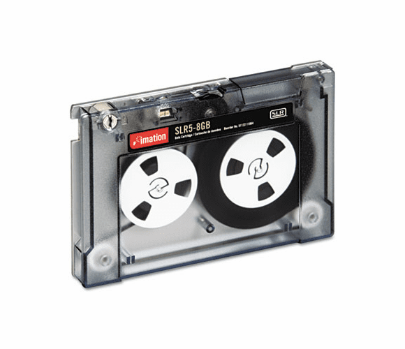 IMN11864 1/4" SLR5 Cartridge, 1500ft, 4GB Native/8GB Compressed Capacity By IMATION